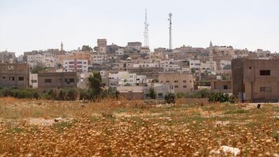A View of the city of al Ramtha, Jordan. Salah Malkawi for The National