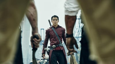 Daniel Wu as Sunny in Into the Badlands. James Minchin III / AMC