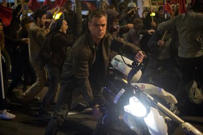 Matt Damon in 'Jason Bourne'. Jasin Boland / Universal Pictures