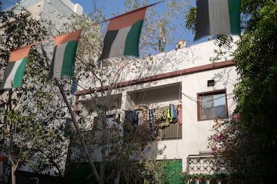 The informal space in Satwa is home to families. Antonie Robertson / The National