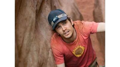 James Franco gives a powerful performance in 127 Hours.