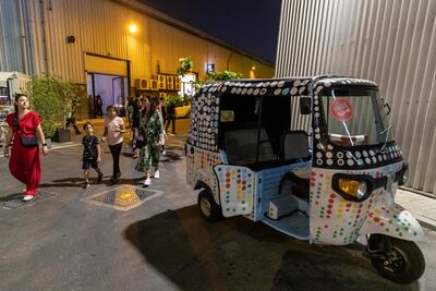 Alserkal Avenue has more than 70 contemporary art galleries and created a tangible creative community. Photo: Antonie Robertson / The National