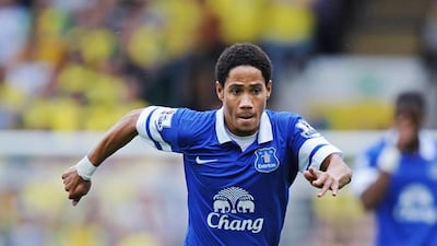 Everton’s Steven Pienaar said David Moyes has had a big influence on his career. Tony Marshall / Getty Images
