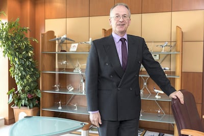 Charles Hajdu, acting general manager of Fujairah Airport. Antonie Robertson / The National