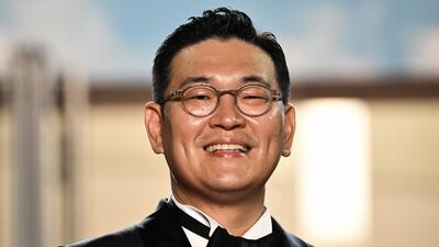 South-Korean actor Jung Man-sik arrives for the screening of the film 'Hunt' at the Cannes Film Festival. AFP