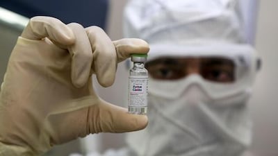 Pharmaceutical companies around the world are racing to produce a vaccine for the Sars-CoV-2 virus. AFP