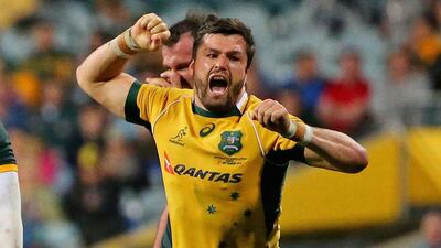 Adam Ashley-Cooper will play his 100th Test for Australia on Saturday October 18, 2014, against New Zealand. Scott Barbour / Getty Images