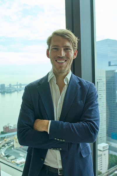 Florian Schabus, chief commercial officer of Boracal, the company that has developed the materials. Photo: Boracal