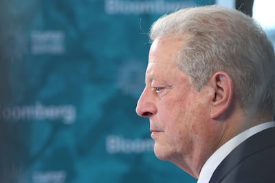 Former US Vice President and veteran climate campaigner Al Gore. Bloomberg