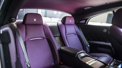 The interior of the Wraith. Courtesy : Rolls-Royce Motor Cars