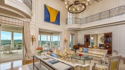 The property's drawing room