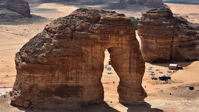 Film AlUla, which launched earlier this year at the Berlinale, also announced its new facilities, which can house up to 150 film crew. AFP