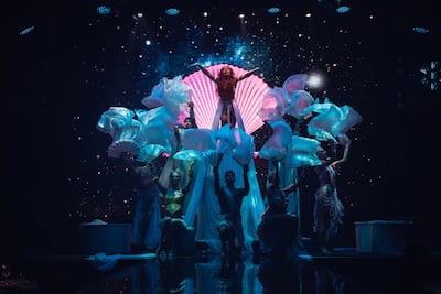 Venus puts the planet of love at the heart of a musical spectacular. Photo: The Theatre Dubai