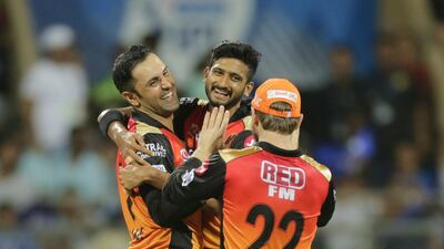 Khaleel Ahmed (fast bowler, Sunrisers Hyderabad): After struggling in the India jersey, Khaleel, centre, has turned his fortunes around with a successful season with Hyderabad. If Warner and Bairstow were lynchpins with the bat, Khaleel was crucial with the ball. The left-armer put behind him the disappointment of not making the World Cup squad by taking 17 wickets in the IPL. Rajanish Kakade / AP Photo