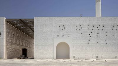 Traditional Islamic patterns are deconstructed and incorporated throughout the exterior and interior of the structure. Photo: Gerry O'Leary