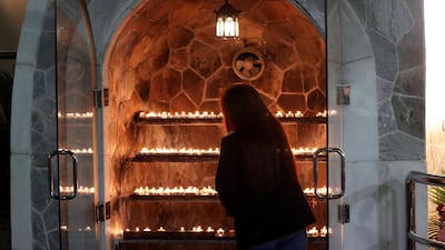 St Joseph's outdoor Christmas Eve Mass