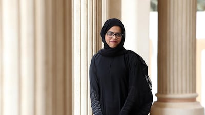 Maha AlShehhi is an electrical-engineering student with a passion for travel. Satish Kumar / The National