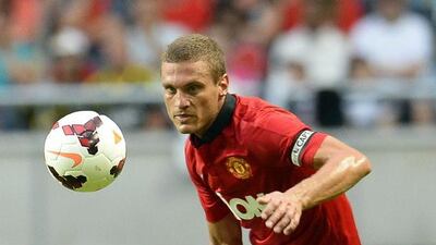 Former Manchester United team captain Nemanja Vidic joined Inter Milan on a free transfer from United in 2014 and played 28 times for the Serie A club last season. AFP PHOTO/JONATHAN NACKSTRAND