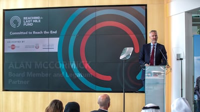 Alan McCormick, board member and partner of Legatum, a company that invests money in global initiatives to help improve lives.