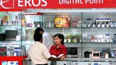 Eros electronics kiosk at Al Wahda Mall.