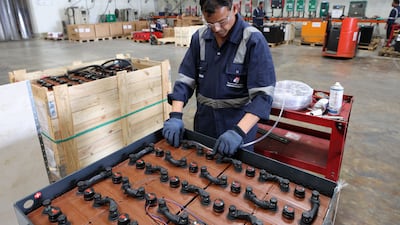 Small and medium-sized enterprises make up more than 94 per cent of the UAE’s businesses. Chris Whiteoak / The National