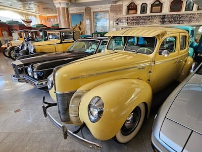 The Deira space has muscle cars and military vehicles. Photo: Al Serkal Classic Cars