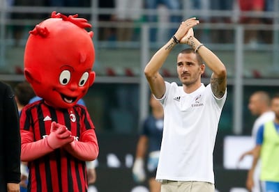 AC Milan defender Leonardo Bonucci. Antonio Calanni / AP Photo