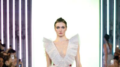 Rami Kadi’s spring/summer 2019 couture collection. Courtesy Rami Kadi