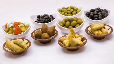 Dishes at the Hilton Abu Dhabi iftar