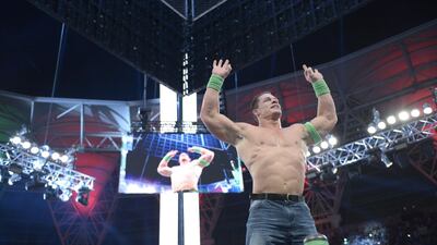 John Cena will compete in Riyadh at WWE Crown Jewel on November 2. Image courtesy of WWE