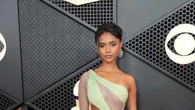 Tyla wears Versace. AP