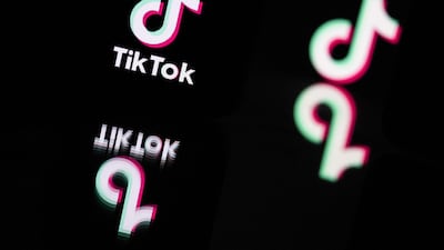 The US Justice Department has said TikTok poses a national security threat. AFP