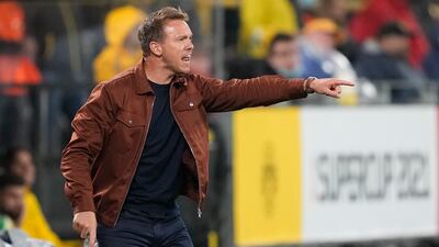Bayern manager Julian Nagelsmann.