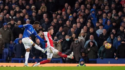 Left midfield: Demarai Gray (Everton) – The inspiration for a dramatic turnaround with two fantastic long-range strikes bringing Richarlison a goal and Gray a winner against Arsenal. PA