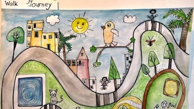 Aarish Kulaye, Grade two, Raffles International School. Courtesy Wafaa Mohamed