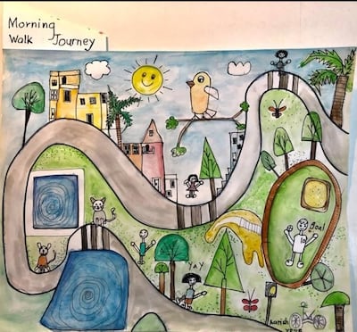 Aarish Kulaye, Grade two, Raffles International School. Courtesy: Wafaa Mohamed