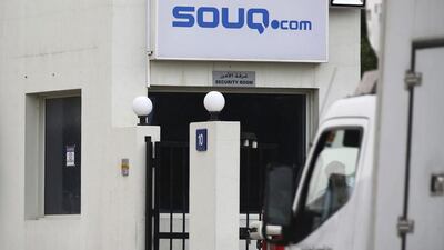 A Souq.com warehouse in Dubai. Such logistics centres for online retailers are a growth area in the property market. Jon Gambrell / AP Photo