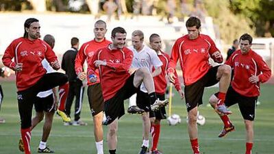Switzerland are well over their stunning win over Spain as they prepare for their Group H game against Chile today.