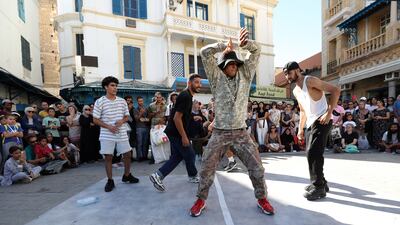 Cypher arrive in Tunis from their home town of Sidi Bou Said, about 20 kilometres away.