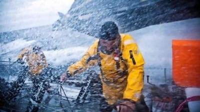 Abu Dhabi Ocean Racing crew are bracing for a final push in the closing stages of Leg 7. Nick Dana / Volvo Ocean Race