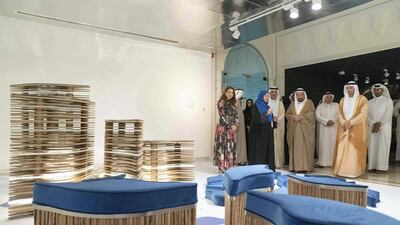 Dr. Sheikh Sultan bin Muhammad Al Qasimi, Supreme Council Member and Ruler of Sharjah, today inaugurated the 22nd edition of Sharjah Islamic Arts Festival, under the theme, ‘Prospect’ organised by the Cultural Affairs Department at the Sharjah Department of Culture, at the Sharjah Art Museum. WAM