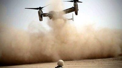 Now, despite having US$500 billion (Dh1.83 trillion) chopped out of its budget, the Pentagon is buying 360 MV-22s for the US Marine Corps in addition to its USAF special forces quota, and potentially, a further 50 for the US navy. AFP