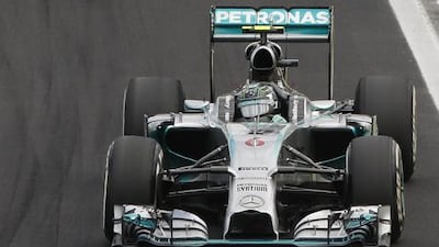 For 11 times this season, Nico Rosberg of Germany, above, and his teammate Lewis Hamilton have finished 1-2. Andre Penner / AP Photo