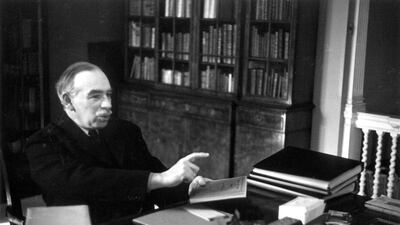 The economist John Maynard Keynes said money managers were playing an intricate guessing game. Tim Gidal / Picture Post / Getty Images
