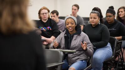 Students participate in the Connect Programme. Photo: Soliya