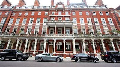 Luxury residential properties such as these in Knightsbridge, London should be taxed, says Labour, to raise money from the wealthy. Chris Ratcliffe / Bloomberg News
