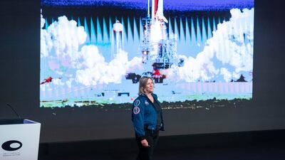 Former Nasa astronaut Susan Kilrain recalled her stellar career during the event.
