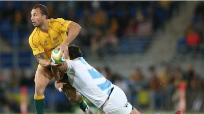 Quade Cooper is reportedly unhappy with the environment in the Australia team. Chris Hyde / Getty Images