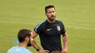 Diego Simeone. Louisa Gouliamaki / AFP