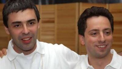 Larry Page, left, and Sergey Brin, the co-founders of the internet search giant Google. Stephen Higgins/ Bloomberg News